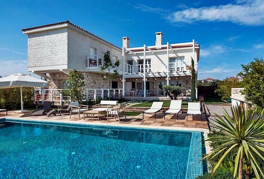 Ev Bharat Butique Hotel, Alacati Exterior photo